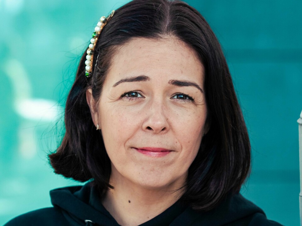 Mina Hadjian, redaktør i Røverradion og forfatter av boka Røverhistorier. Portrett
