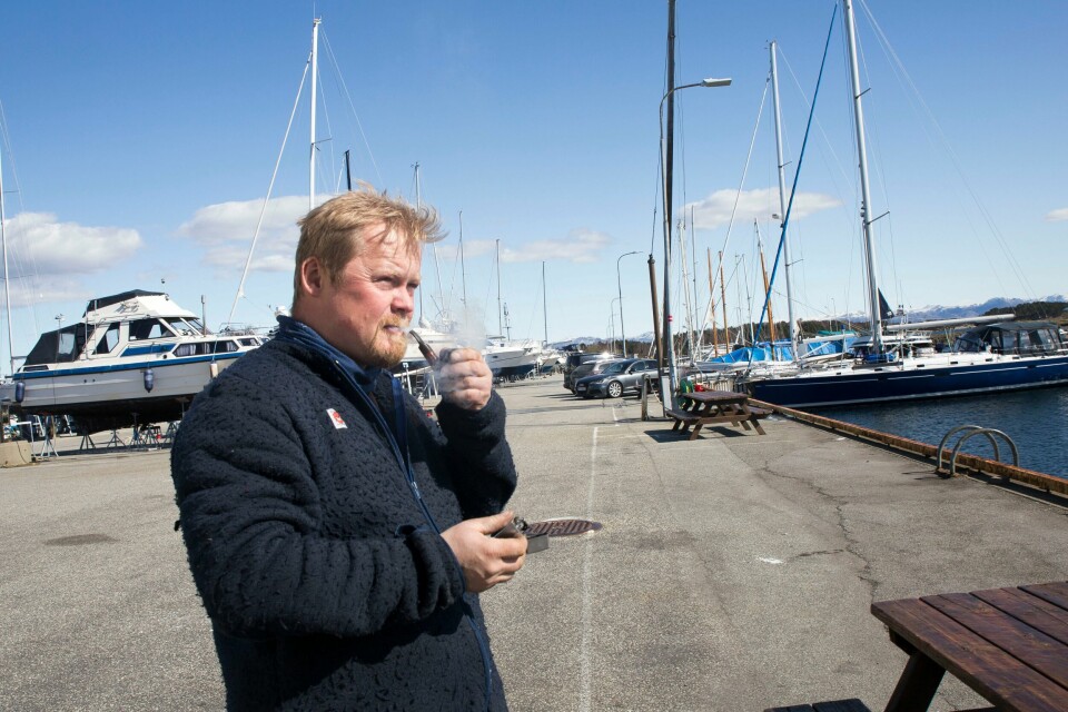 Frode Lauvvik er daglig leder i Lundsvågen båtforening. Han har drevet anlegget de siste tre årene, og merker enorm forskjell i etterkant av koronopandemien. d