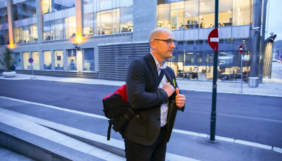 Forhandlingsleder Steffen Handal i Unio kommune krever en klar reallønnsvekst for lærere og sykepleiere. Oppgjeret i år blir ikkje eit vanleg mellomoppgjer, meiner Unios forhandlingsleiar Steffen Handal frå Utdanningsforbundet. I år er streikeviljen blant lærarar og sjukepleiarar svært stor, seier han. Foto: Vidar Ruud / NTB