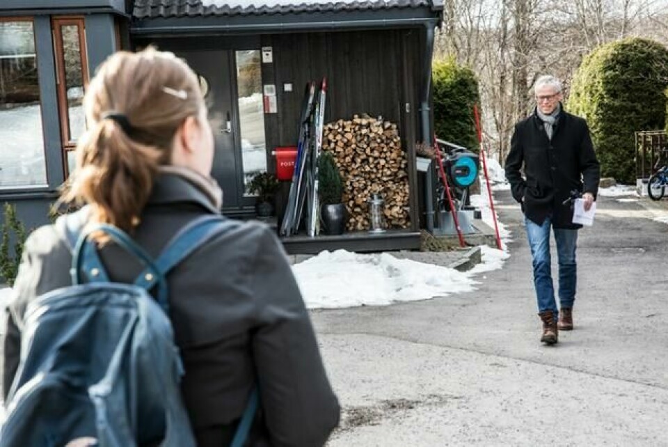 Nav-direktør Hans Christian Holte. Nav-direktør Hans Christian Holte. SKAL BARE BRUKES TIL KLAR TALES SAK OM NAV-SKANDALEN