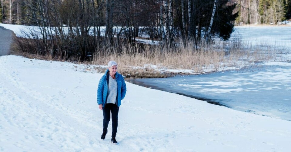 Stive lunger trenger å røre seg, og det har blitt en del (rolige) runder rundt Nordbytjernet det siste året for Berith Lykseth. Stive lunger trenger å røre seg, og det har blitt en del (rolige) runder rundt Nordbytjernet det siste året for Berith Lykseth.Erlend Angelo