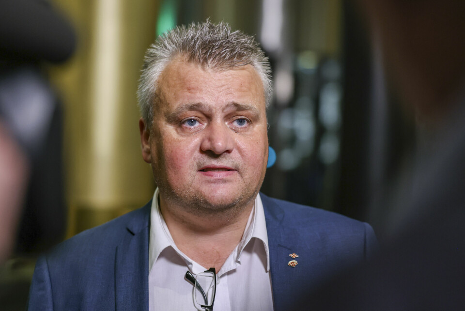 Leder i Fellesforbundet, Jørn Eggum, mener regjeringen legger opp til en avvikling av taxinæringen. Jørn Eggum, leder i Fellesforbundet