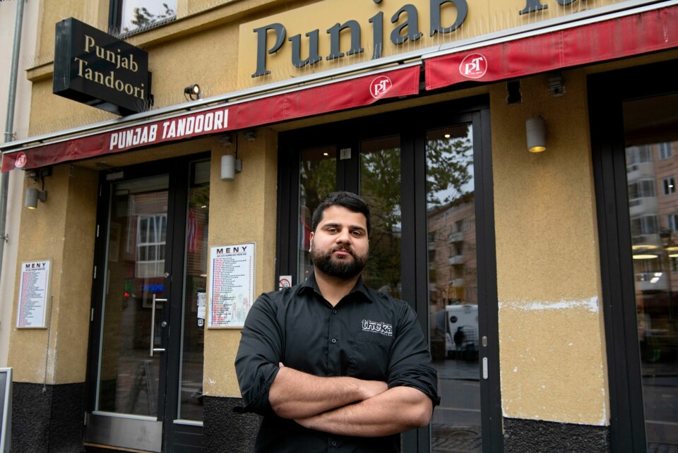 Daglig leder på Punjab Tandoori på Grønland, Sukhbir Singh. Punjab Tandoori.