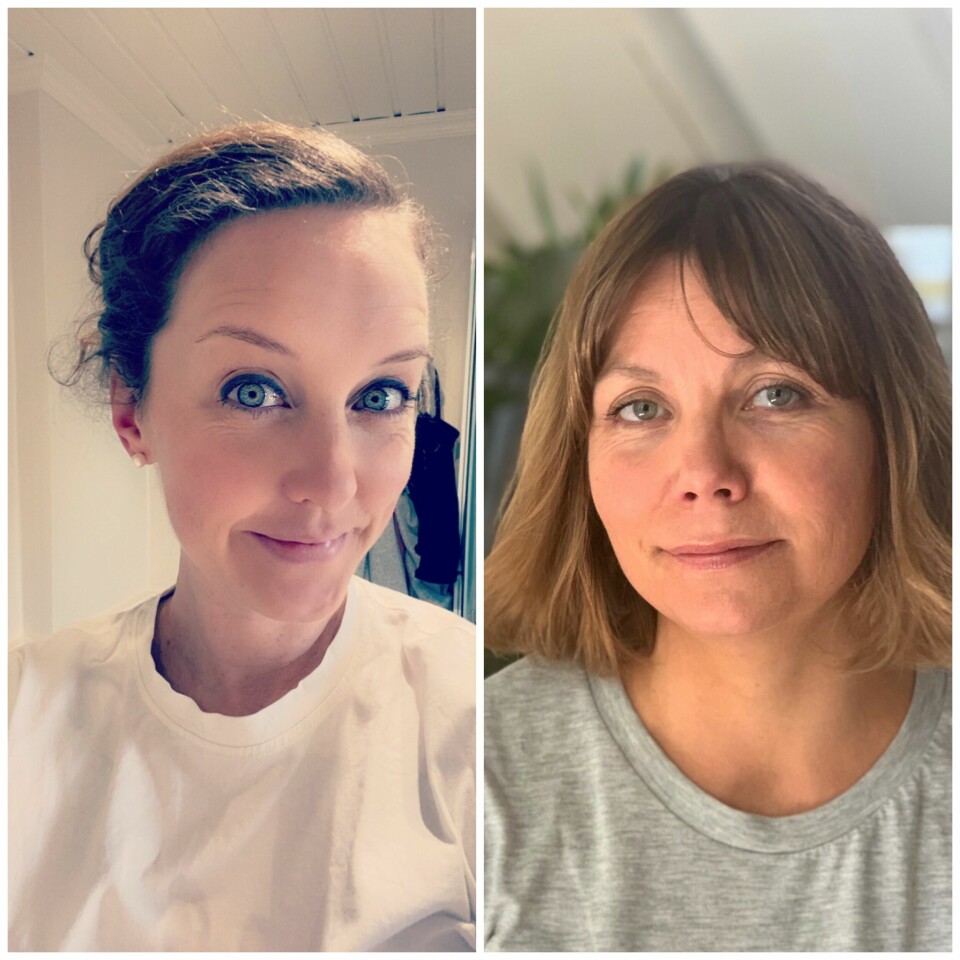 Ida Sofie Øvrum og Anette Steelman, jordmødre ved Sykehuset Østfold Kalnes Ida Sofie Øvrum og Anette Steelman, jordmødre ved Sykehuset Østfold Kalnes