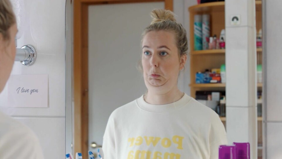 Kristine Grændsen spiller rollen som Anine i humorserien Basic Bitch, som er nominert til Gullrute.