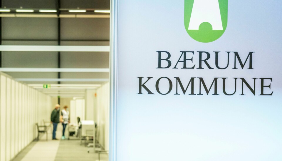 Serveringssteder i Bærum får åpne Vaksinesenteret på Rud i Bærum. Illustrasjonsfoto: Ole Berg-Rusten / NTB