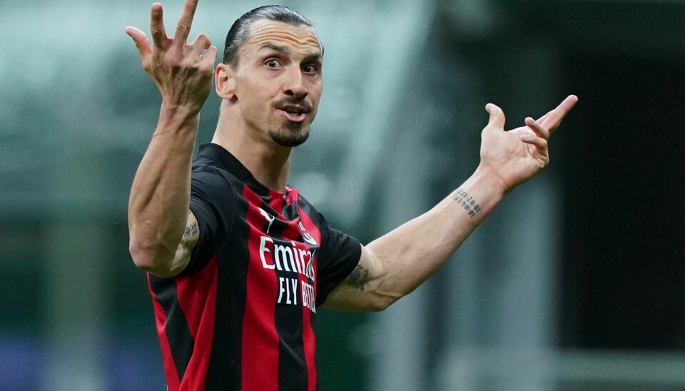 Zlatan Ibrahimovic mister kamper som følge av en kneskade. Foto: Zlatan Ibrahimovic mister kamper som følge av en kneskade. Foto: Piero Cruciatti/LaPresse via AP / NTB