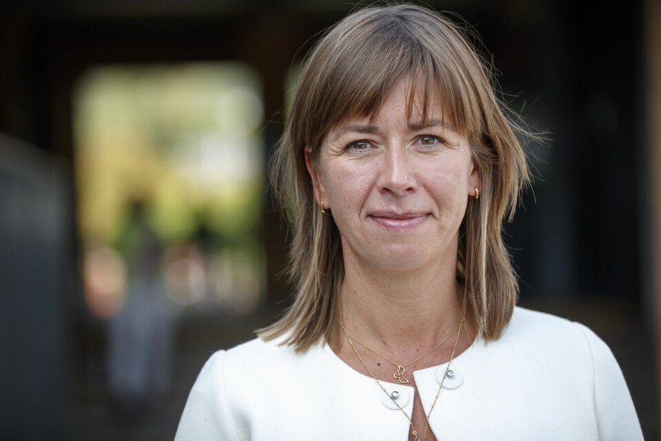 Heidi Austlid slår alarm på vegne av Forleggerforeningen. Heidi Austlid.