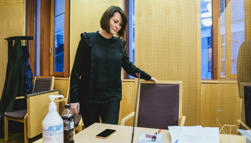 Line Andersen reagerer på opplegget NRK har skissert for å håndtere arbeidskonflikten. Foto: Stian Lysberg Solum / NTB Line Andersen reagerer på opplegget NRK har skissert for å håndtere arbeidskonflikten. Foto: Stian Lysberg Solum / NTB