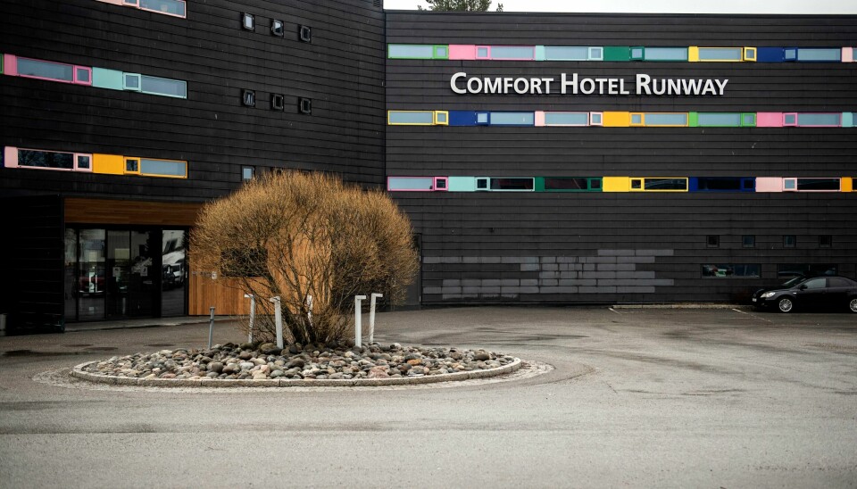 Comfort Hotel Runway er et av karantenehotellene ved Oslo lufthavn for innreisende til Norge. Comfort Hotel Runway er et av karantenehotellene ved Oslo lufthavn for innreisende til Norge.Foto: Annika Byrde / NTB