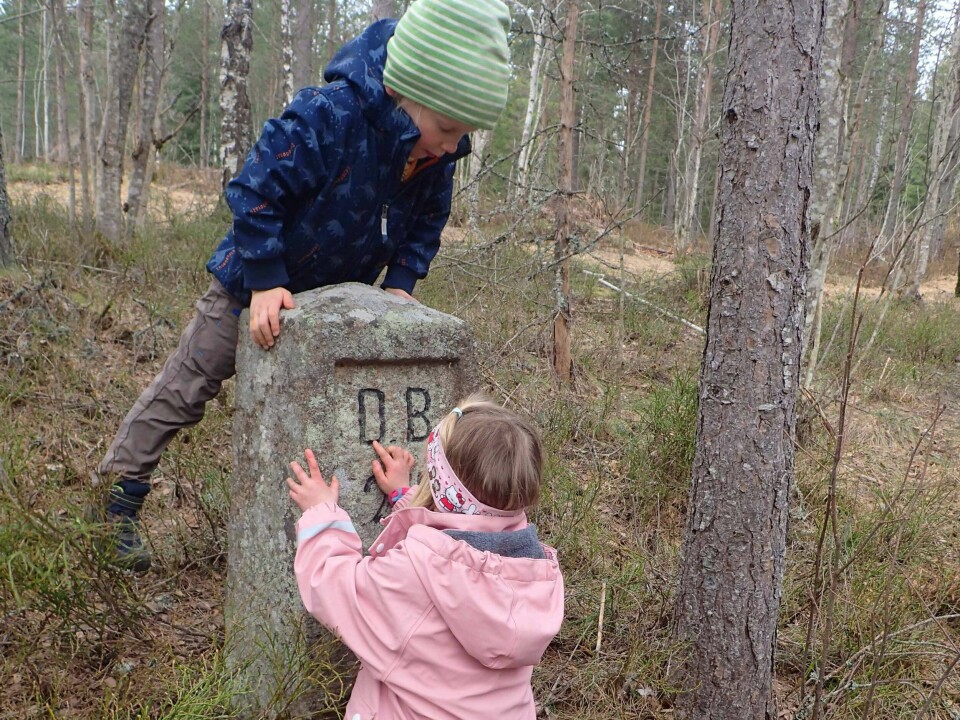 Jonas og Frida på Bystein 24. Jonas og Frida på Bystein 24.