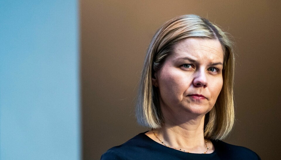 Kunnskaps- og integreringsminister Guri Melby.