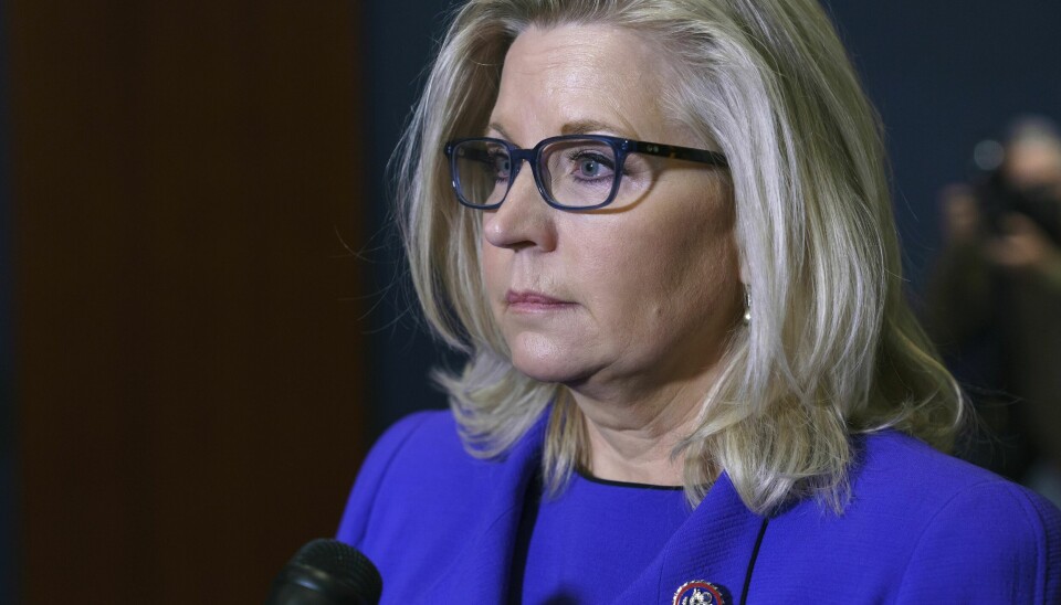 Liz Cheney etter hun mistet sin lederpodisjon i det republikanske partiet Liz Cheney etter hun mistet sin lederpodisjon i det republikanske partiet