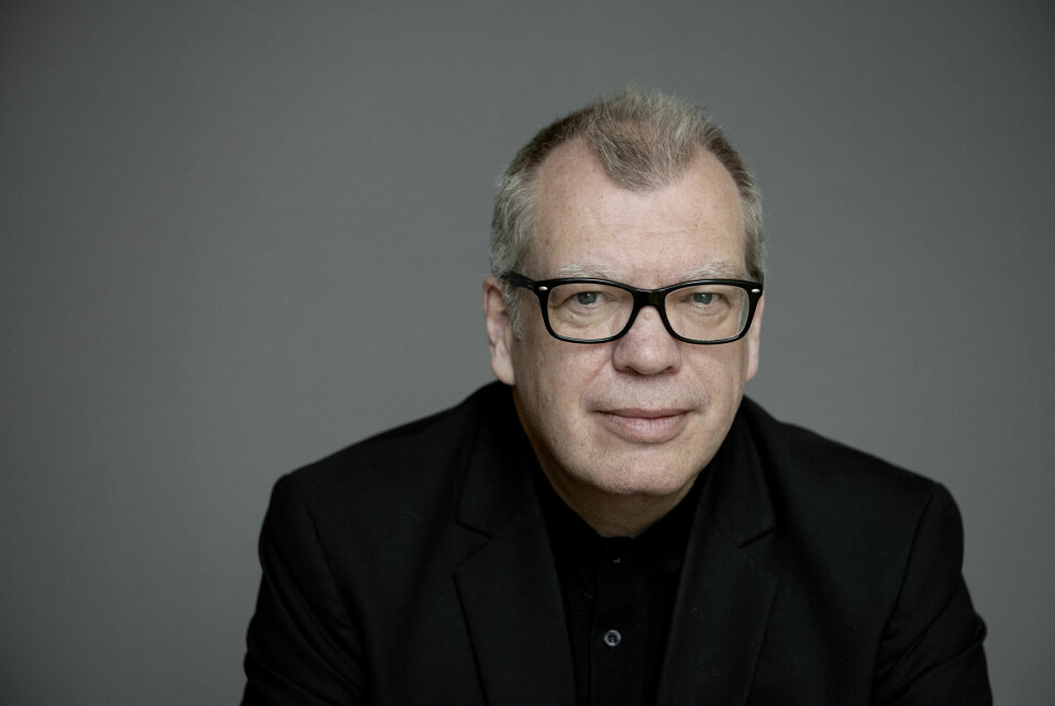 Den «litterære altmuligmannen» Frode Grytten. Den «litterære altmuligmannen» Frode Grytten.