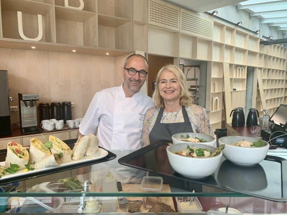 Christophe O. Samijn og Annelin Boman skal drive Iddis café & brasserie. Christophe O. Samijn og Annelin Boman skal drive Iddis café & brasserie.