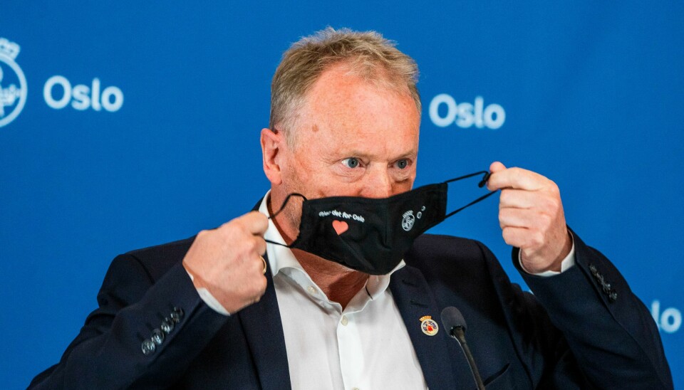 Fungerende byrådsleder Raymond Johansen (Ap) vil fortsette å håndtere koronapandemien i Oslo. Fungerende byrådsleder Raymond Johansen (Ap) vil fortsette å håndtere koronapandemien i Oslo. Foto: Håkon Mosvold Larsen / NTB