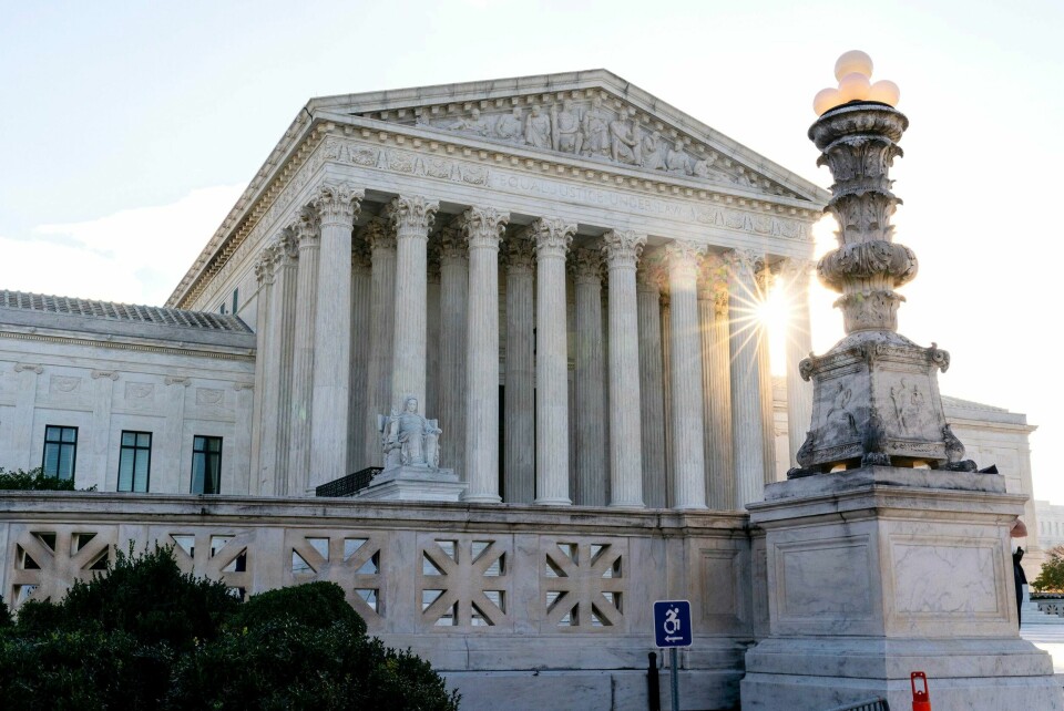 Høyesterettsbygningen i Washington. Høyesterettsbygningen i Washington. Foto: Alex Brandon / AP / NTB