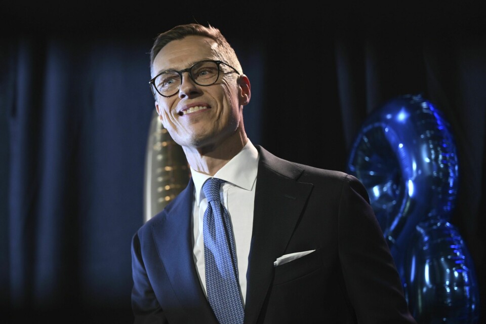 Finlands nye president heter etter alt å dømme Alexander Stubb. Finlands nye president heter etter alt å dømme Alexander Stubb. Foto: Emmi Korhonen / Lehtikuva / NTB