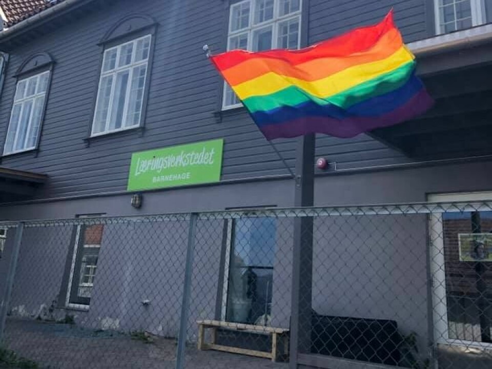 Barnehagen har også blitt et fargerikt syn. Pride i Drammen. Er Åskollen Norges mest inkluderende bydel?