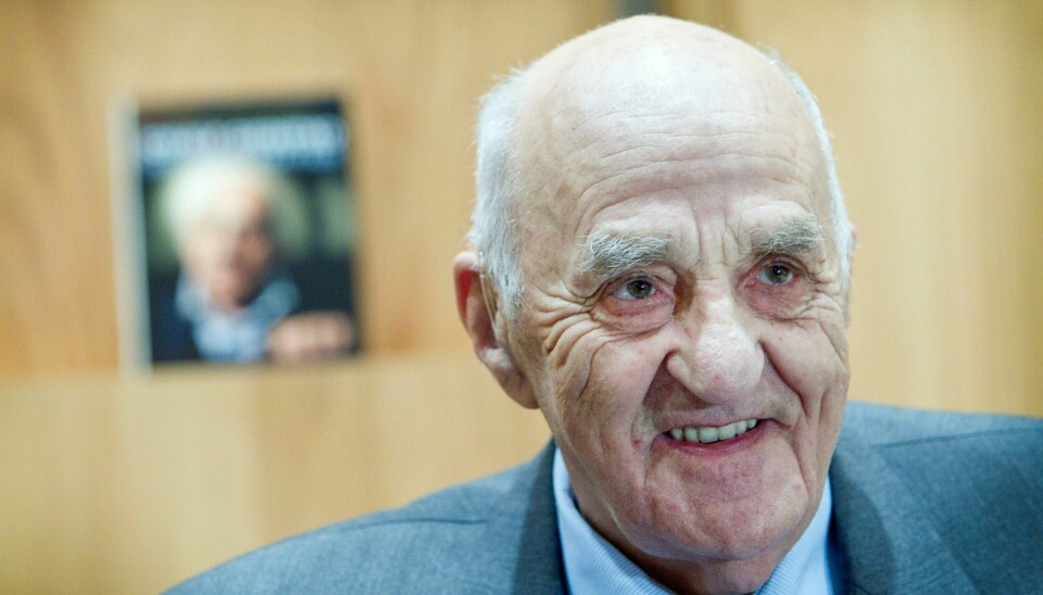 Joralf Gjerstad «Snåsamannen» er død, 95 år gammel. Bildet viser Joralf Gjerstad, som ble kalt «Snåsamannen». Han er død, 95 år gammel.Foto: Gorm Kallestad / NTB