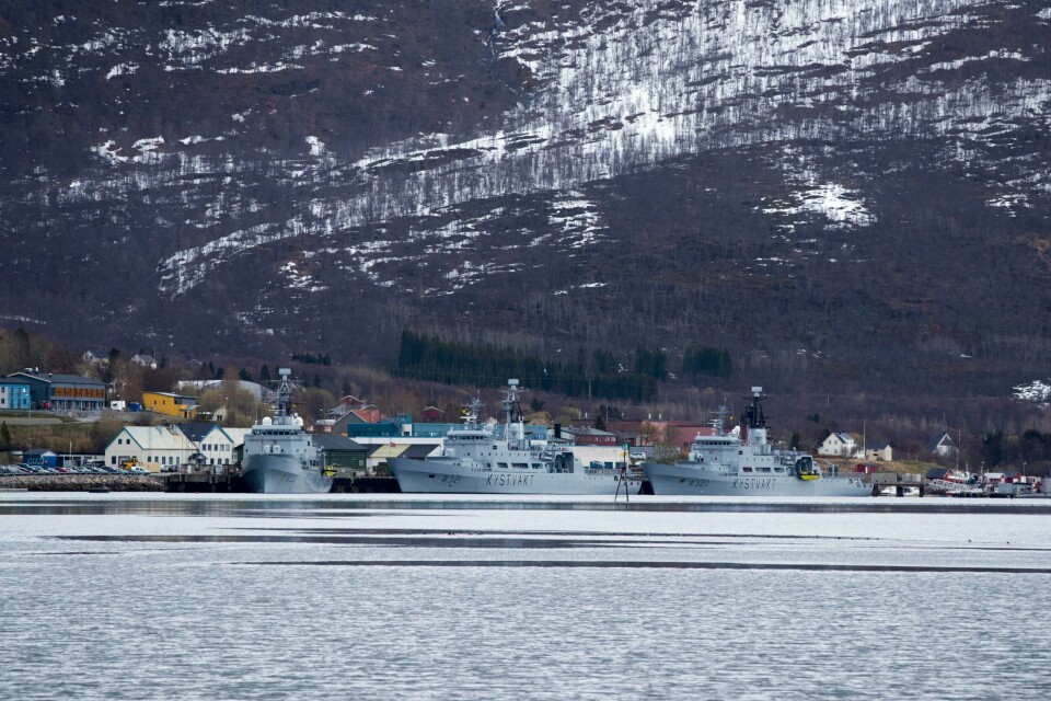 Ramsund Orlogsstasjon i Ofotfjorden er et av de områdene hvor USA har fått bygge opp militær infrastruktur. I den nye avtalen om omforente områder, som nå har et flertall av partiene i Stortinget bak seg, foreslås det åtte nye områder. I løpet av helgen har 14 personer fått påvist koronasmitte i Tjeldsund kommune. Det er et høyt tall for den lille kommunen med 4.300 innbyggere. Foto: Heiko Junge / NTB