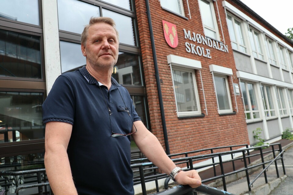 Jon Omberg, avdelingsleder ved Mjøndalen skolen reagerer på lønnsforskjellene i den nye Drammen kommune. Jon Omberg, avdelingsleder ved Mjøndalen skolen reagerer på lønnsforskjellene i den nye Drammen kommune.
