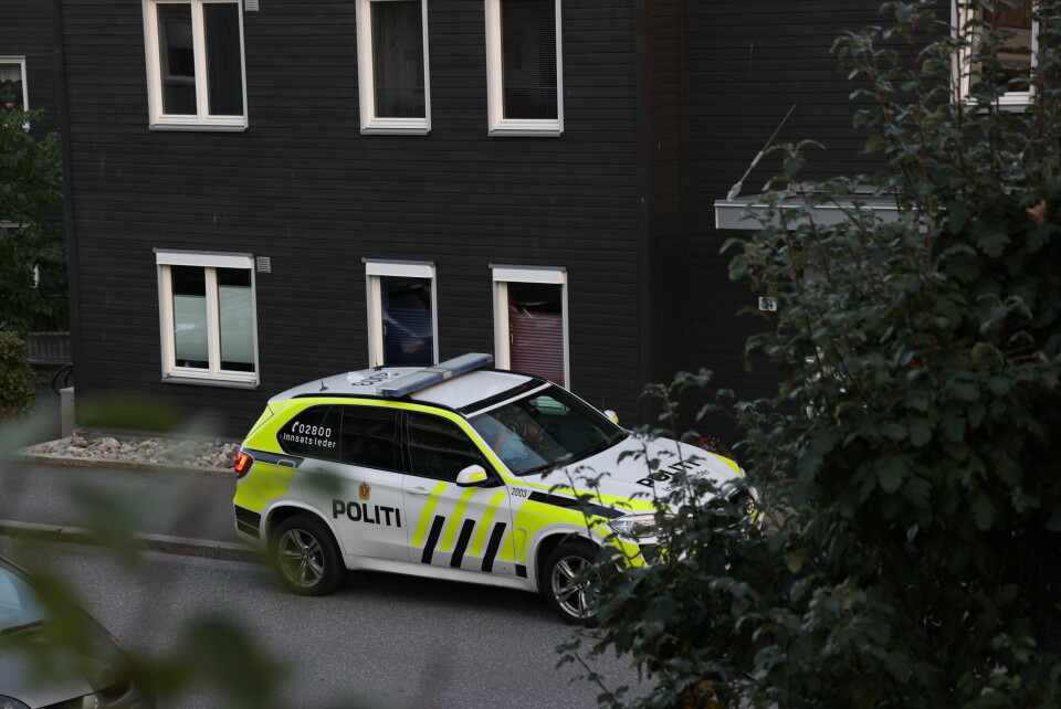 Drapet skjedde hjemme hos paret på Glassverket i Moss. En kvinne ble i august i fjor drept i sin bolig i Glassverket i Moss. Nå er ektemannen hennes tiltalt for drapet. Foto: Ørn E. Borgen / NTB