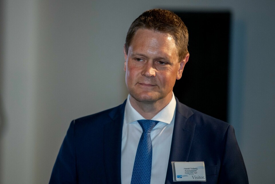 Harald Solberg tar over etter Stein Lier-Hansen som sjef for Norsk Industri. Harald Solberg omtaler situasjonen i Rødehavet som alvorlig. Foto: Foto: Annika Byrde / NTB
