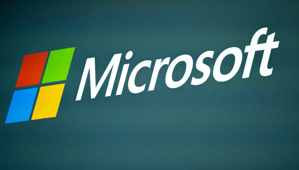 Snart kan du åpne KI-chatboten til Microsoft med bare en tast. Microsoft la fram kvartalstall tirsdag. Foto: Joan Mateu Parra / AP / NTB