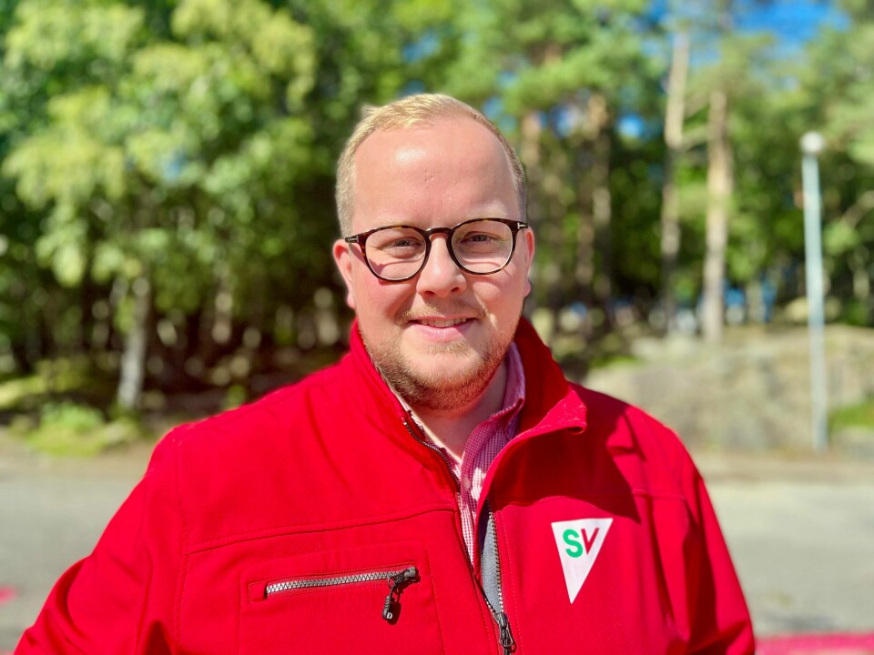 Eirik Faret Sakariassen fra SV høstet humring da han i bystyrets budsjettdebatt introduserte begrepet «voksenkjeft», skriver Hard Olav Bastiansen. Eirik Faret Sakariassen(SV) besøker Gausel skole. Gratis SFO.