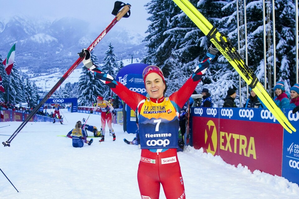 Heidi Weng var nest raskest opp monsterbakken Alpe Cermis, og ble med det også nummer to i sammendraget i Tour de Ski Heidi Weng var nest raskest opp monsterbakken Alpe Cermis, og ble med det også nummer to i sammendraget i Tour de Ski