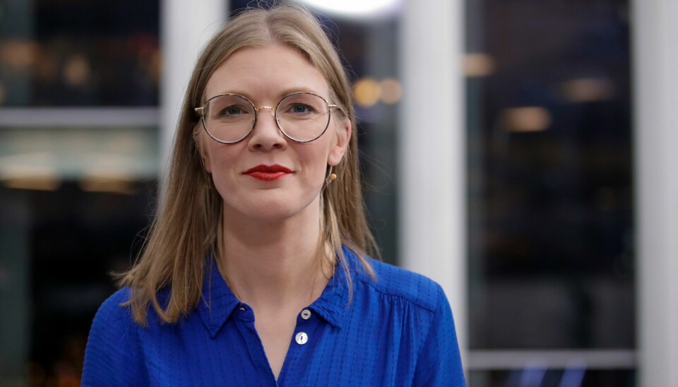Marie Sneve Martinussen (R) sier vi må legge vekk tanken om at Norge skal kunne være et «grønt batteri» for Europa. Rødt-leder Marie Sneve Martinussen sier partiet ønsker å øke skattene med 26,8 milliarder kroner i sitt alternative budsjett. Foto: Emilie Holtet / NTB