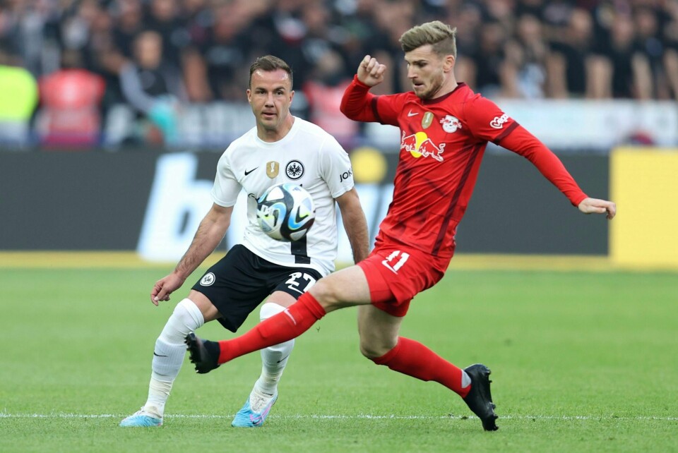 Timo Werner er klar for Tottenham Timo Werner er klar for Tottenham. Foto: Andreas Gora / AP / NTB