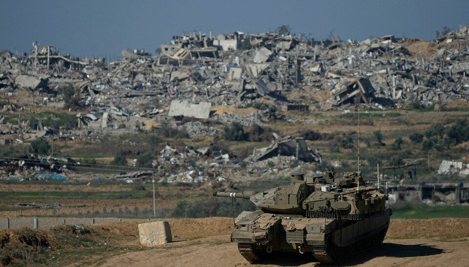 Israelske soldater i Sør-Israel i nærheten av Gazastripen søndag. Israelske soldater i Sør-Israel i nærheten av Gazastripen søndag. Foto: Ohad Zwigenberg / AP / NTB