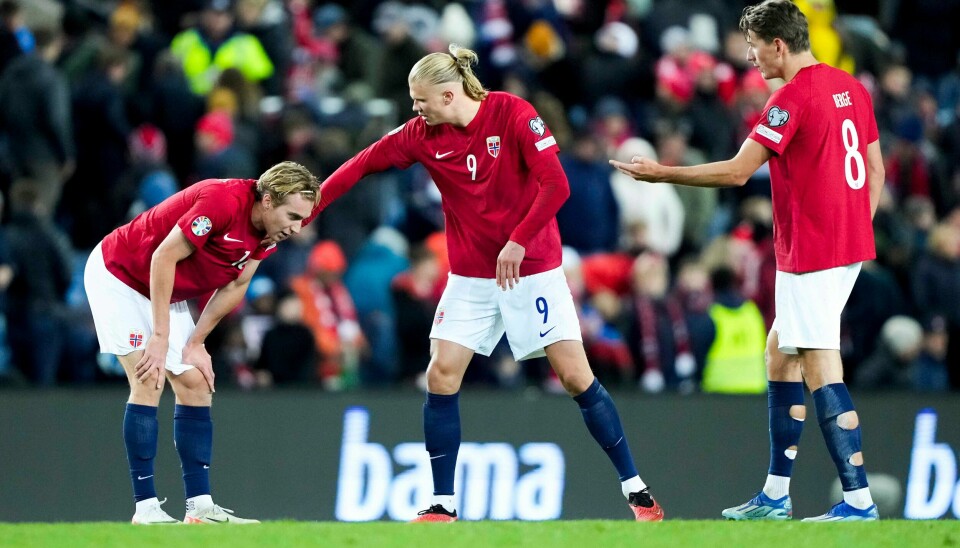Erling Braut Haaland og Norge har fått vite motstanderne sine i nasjonsligaen. Erling Braut Haaland og Norges landslag skal spille to hjemmekamper i mars. Foto: Fredrik Varfjell / NTB