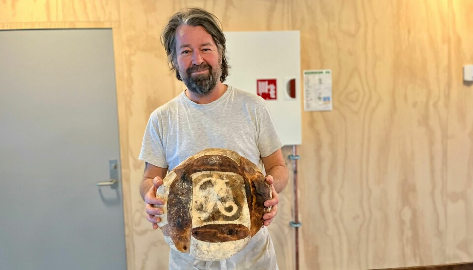 Kjetil Junge, eier av Rosenkildehaven bageri i Bakergata. Kjetil Junge