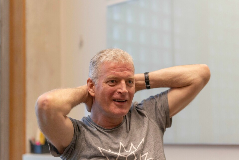 Lars Mytting topper listen over de mest solgte bøkene i norske bokhandler i fjor, med boken «Skråpånatta». Lars Mytting topper listen over de mest solgte bøkene i norske bokhandler i fjor, med boken «Skråpånatta». Foto: Frederik Ringnes / NTB