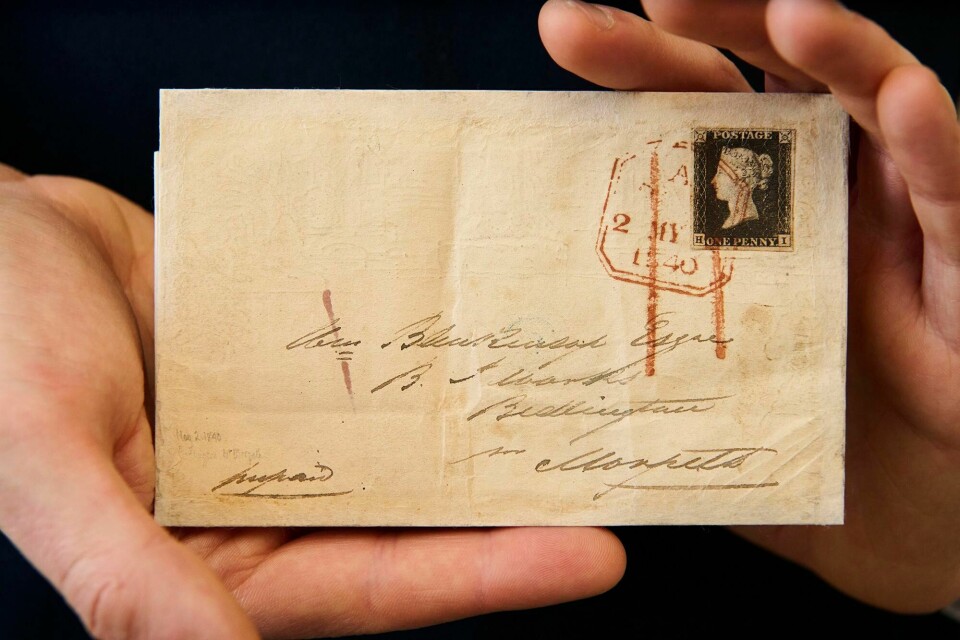 Brevet som nå skal auksjoneres bort ble først sendt den 2. mai 1840. Brevet som nå skal auksjoneres bort ble først sendt den 2. mai 1840.