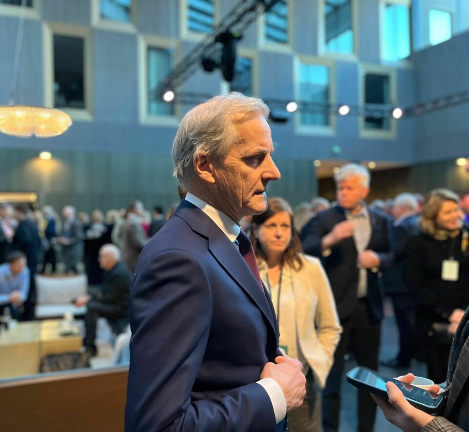 Statsminister Jonas Gahr Støre under Solamøtet 2024. Statsminister Jonas Gahr Støre under Solamøtet 2024.