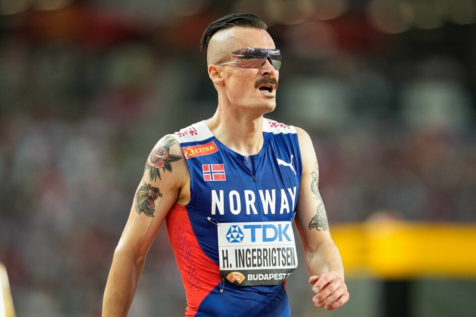 Henrik Ingebrigtsen får tilbake plassen på friidrettslandslaget. Henrik Ingebrigtsen løp selv 5000 meter under VM i friidrett 2023 torsdag. Etterpå langet han ut om opplegget rundt broren Jakob. Foto: Beate Oma Dahle / NTB
