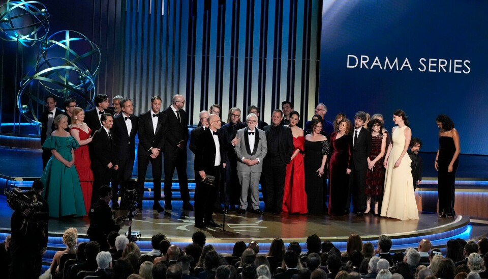 «Succession» vant prisen for beste dramaserie. Foto: Chris Pizzello / AP / NTB