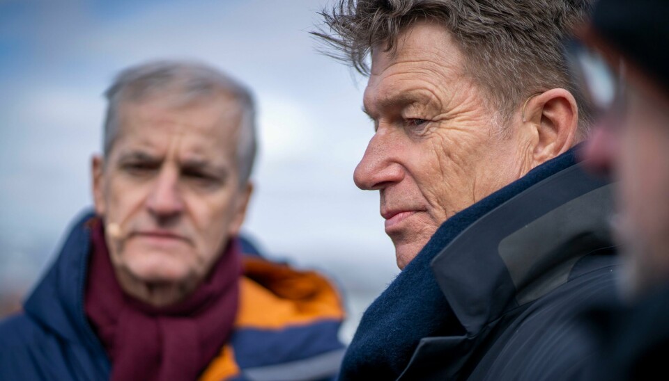 Statsminister Jonas Gahr Støre (Ap) og olje- og energiminister Terje Aasland (Ap). .