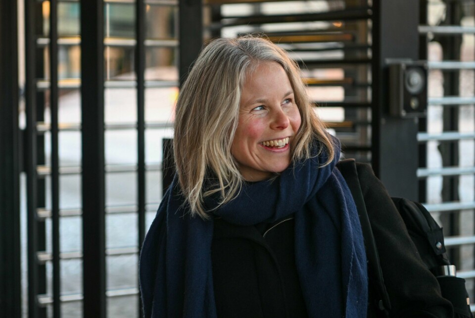 SV-leder Kirsti Bergstø er i Tromsø i anledning 1. mai 2024. SV-leder Kjersti Bergstø ankommer Statsministerens kontor i Oslo fredag til budsjettforhandlinger med regjeringspartiene. Foto: Martin Solhaug Standal / NTB