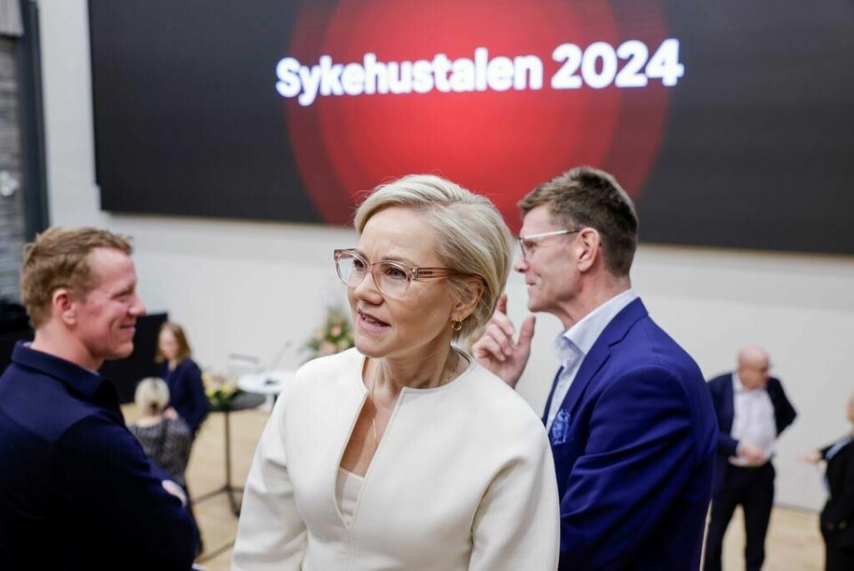 Ingvild Kjerkol kom med flere gladnyheter da hun holdt Sykehustalen tirsdag. leder