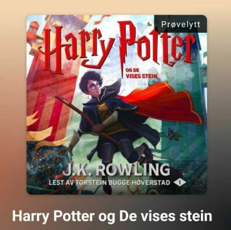 Lydbok app: 6 Apper i test - Hvilken er best? Harry Potter i Fabel.
