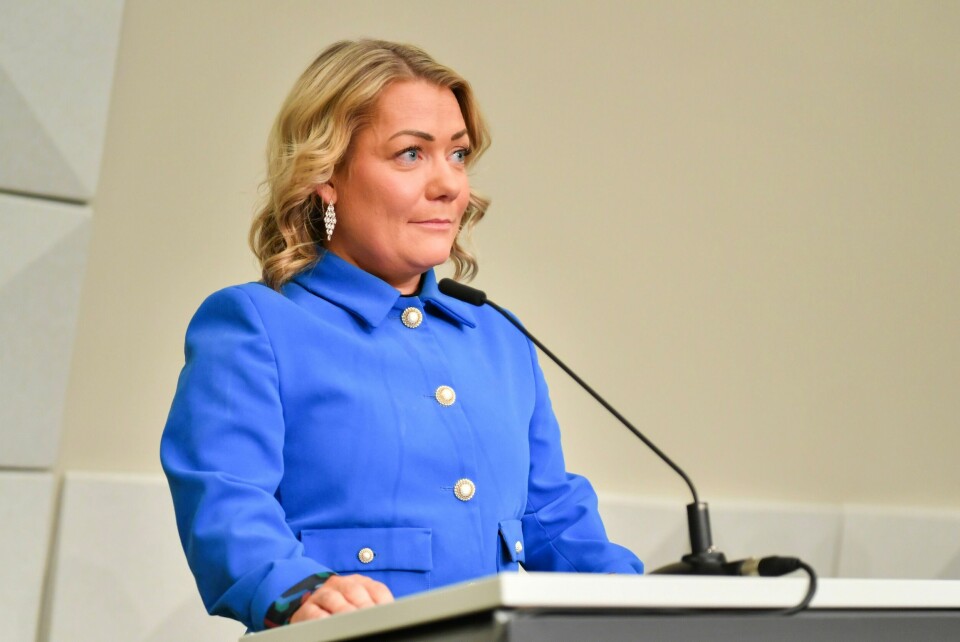 Sandra Borch (Sp) trakk seg fredag kveld. Sandra Borch (Sp) trakk seg fredag kveld.