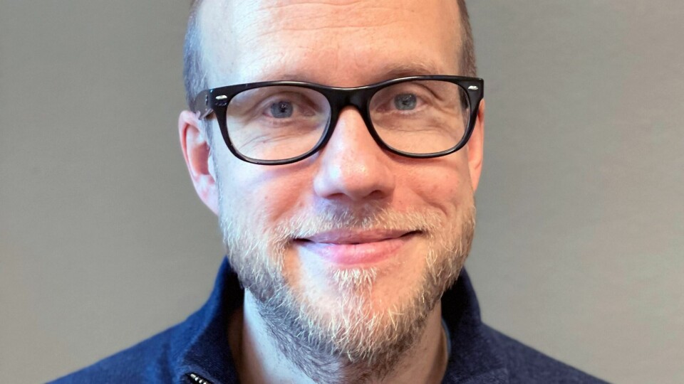 Sigurd Skjefstad er kommunikasjonssjef i SOS-barnebyer. Portrett
