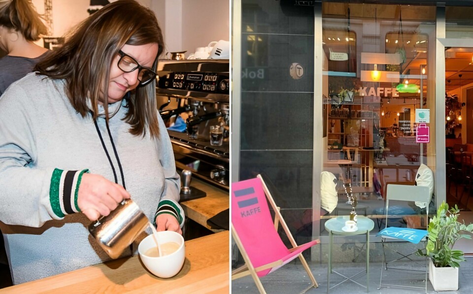 – Erlik Kaffe i Akersgata har gitt meg mestringsfølelse og verdien av å bety noe for folk, sier tidligere rusmisbruker Anniken Nordengen. Nå stenges dørene. – Erlik Kaffe i Akersgata har gitt meg mestringsfølelse og verdien av å bety noe for folk, sier tidligere rusmisbruker Anniken Nordengen. Nå stenges dørene.