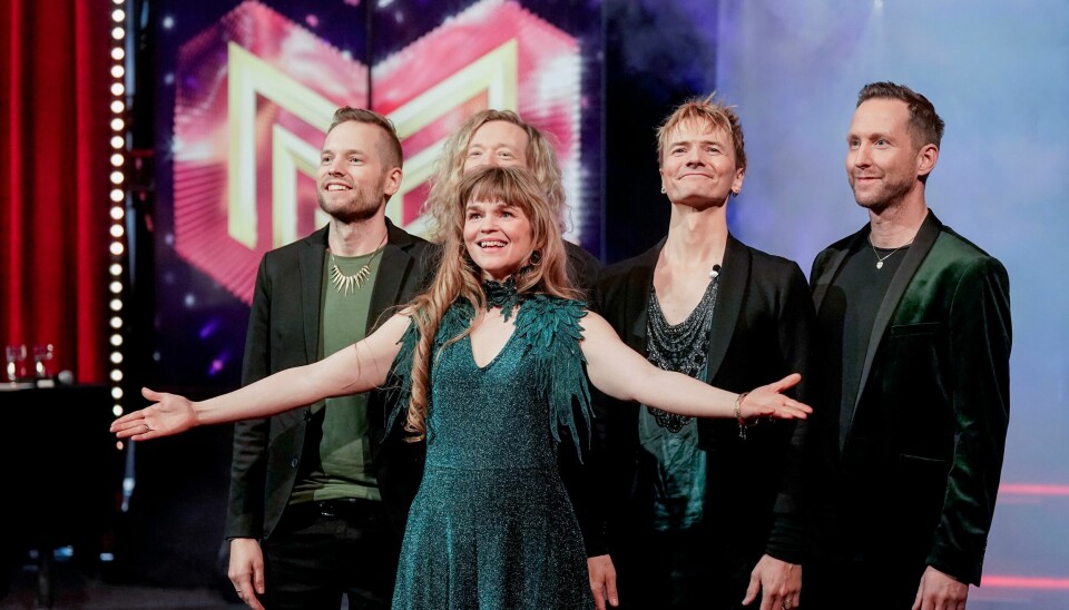 Gåte er klare for finalen i Melodi Grand Prix, men må skrive om teksten. Veteranene i Gåte er debutanter i MGP-sammenheng. Foto: Heiko Junge / NTB