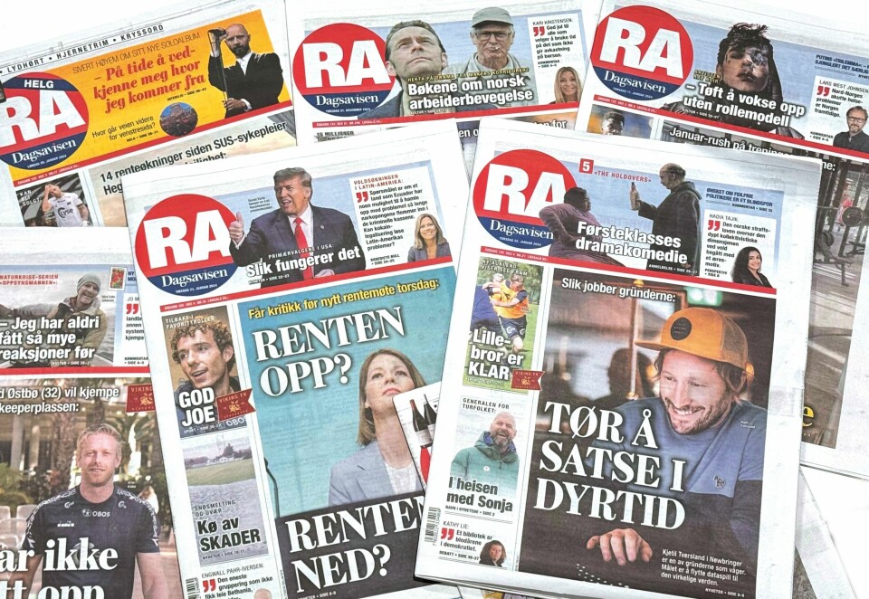 RA på papir. RA på papir.